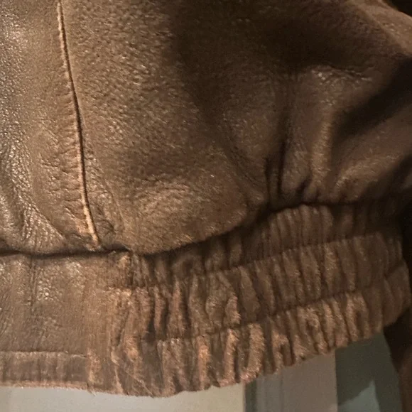 Adventure Bound by Wilson’s Men's Brown Leather Jacket